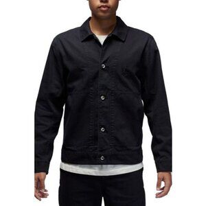 New! Jordan Essentials Chicago Men's Medium Jacket FN4527-010 Black | MSRP $130